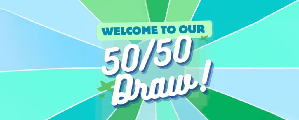 50-50 draw 2024